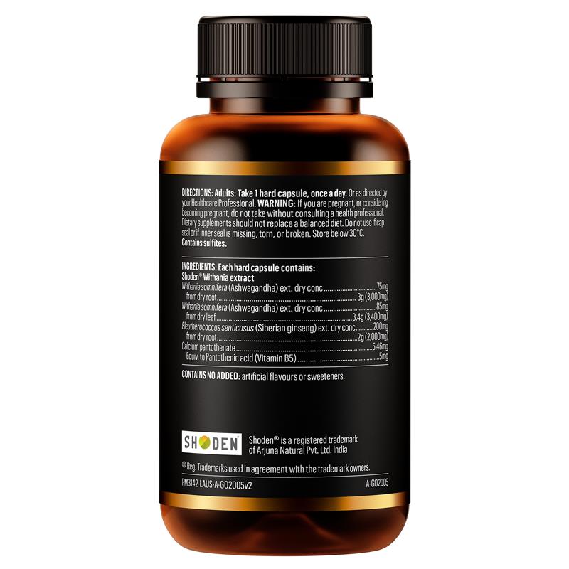 Load image into Gallery viewer, GO Healthy Ashwagandha Plus Stress &amp; Energy 120 Hard Capsules Exclusive Size
