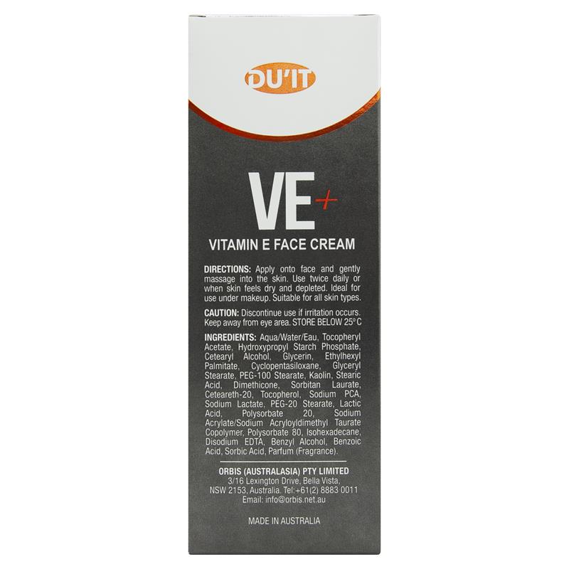 Load image into Gallery viewer, DUIT VE+ Vitamin E Face Cream 50g
