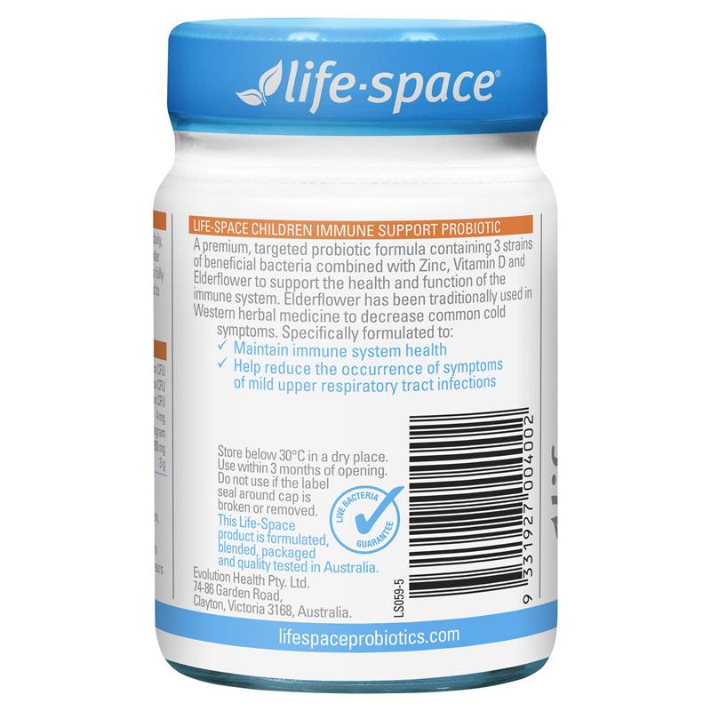 Load image into Gallery viewer, Life-Space Childrens Immune Support Probiotic 60g
