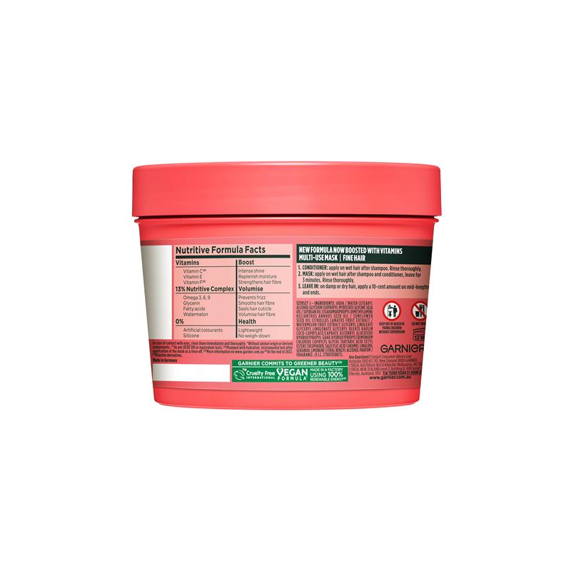 Load image into Gallery viewer, Garnier Fructis Hair Food Watermelon 390ml
