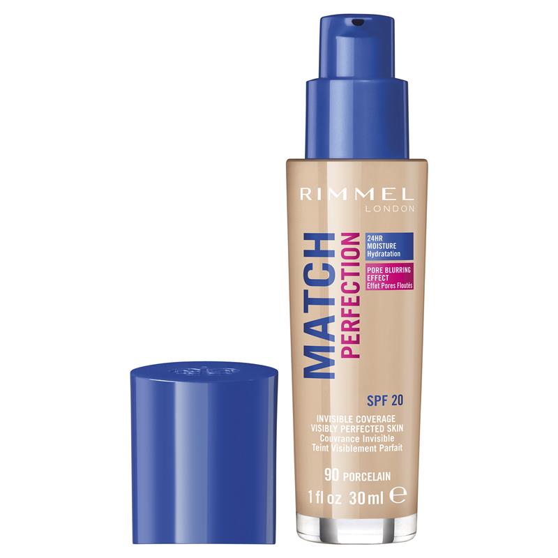 Load image into Gallery viewer, Rimmel Match Perfection Foundation Porcelain
