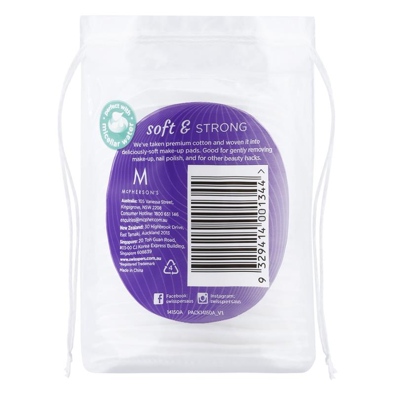 Load image into Gallery viewer, Swisspers Cotton Make Up Pads 20 Pack
