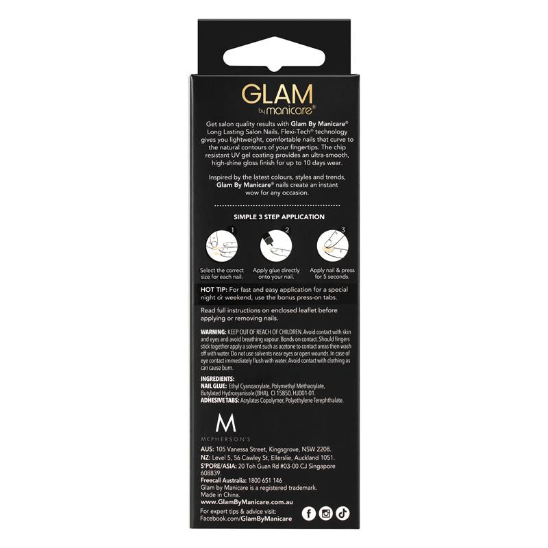 Load image into Gallery viewer, Glam By Manicare Press On Nails Ombre Medium Almond Fashion Kit
