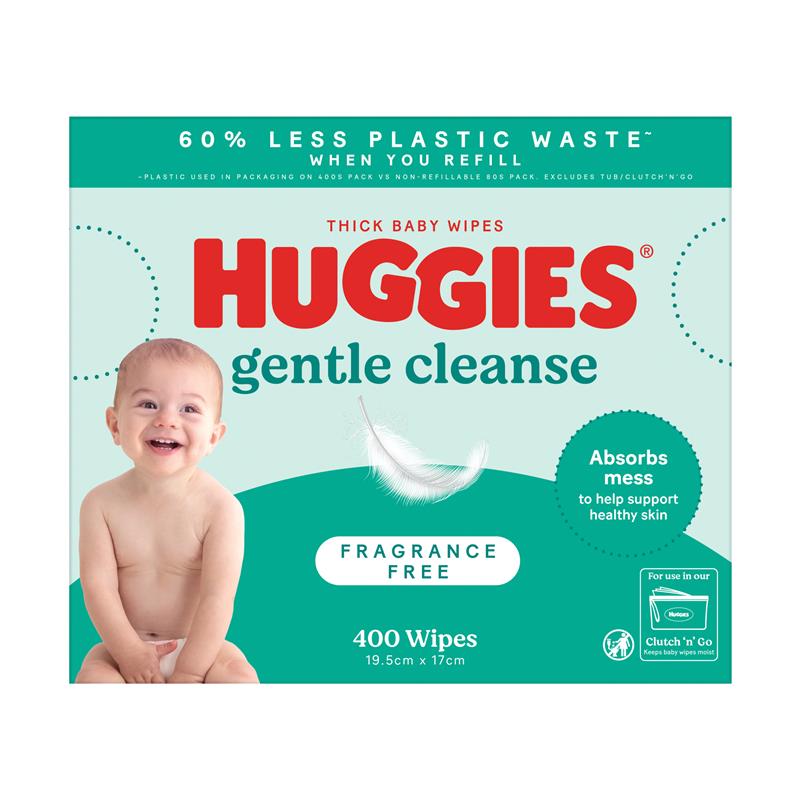 Load image into Gallery viewer, Huggies Fragrance Free Wipes 400 Pack
