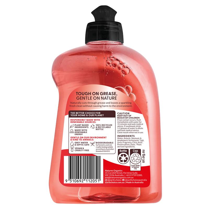Load image into Gallery viewer, Earth Choice Dishwash Concentrate Red Apple 500ml
