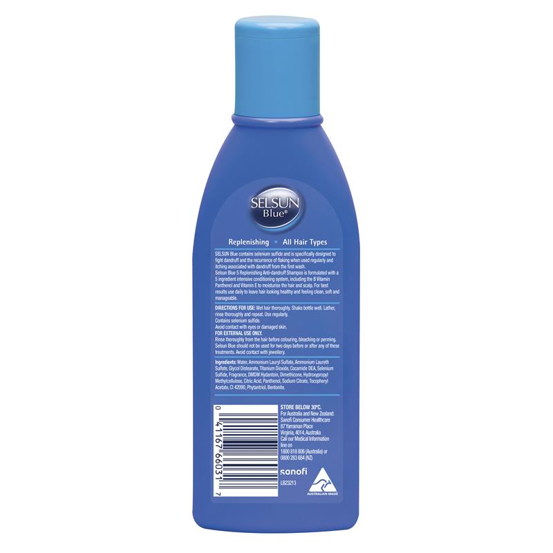 Load image into Gallery viewer, Selsun Blue Anti Dandruff Shampoo Replenishing 200mL
