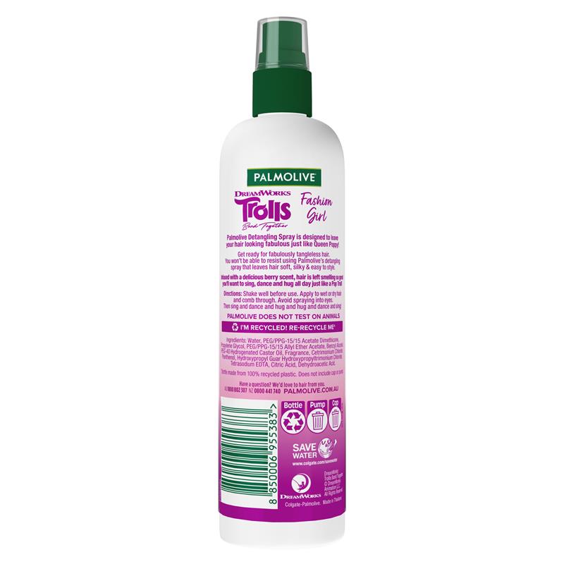 Load image into Gallery viewer, Palmolive Fashion Girl Detangling Spray Rose Kisses 250mL
