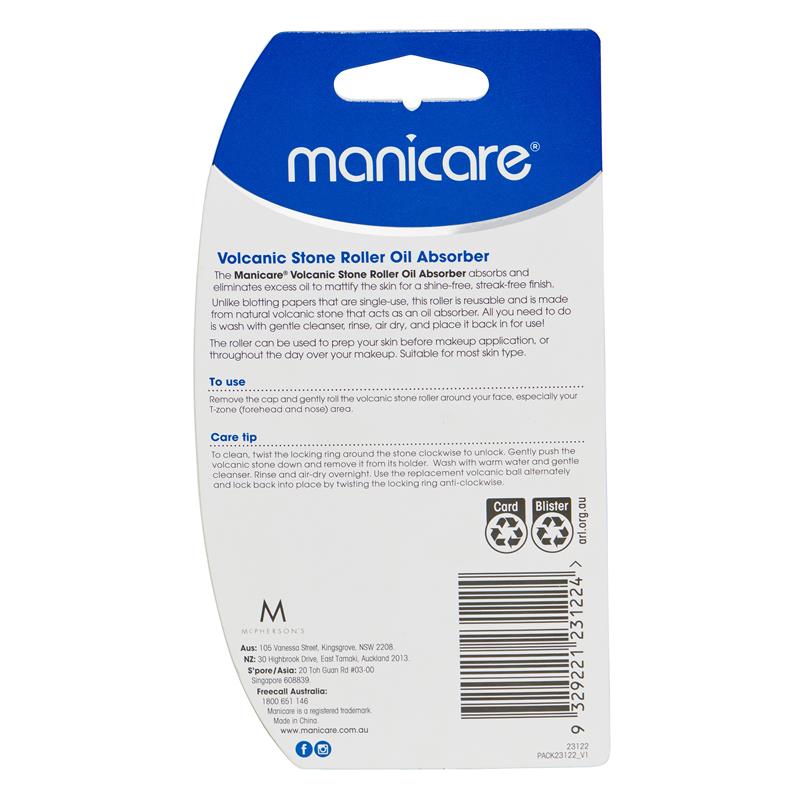 Load image into Gallery viewer, Manicare Face Volcanic Stone Roller Oil Absorber
