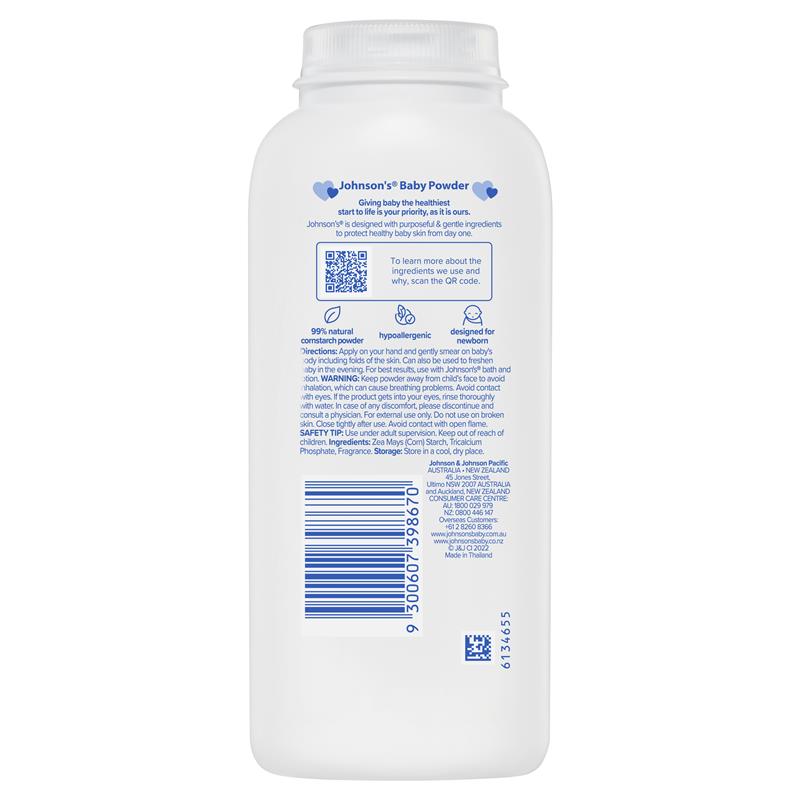 Load image into Gallery viewer, Johnsons Baby Pure Cornstarch Powder 200g
