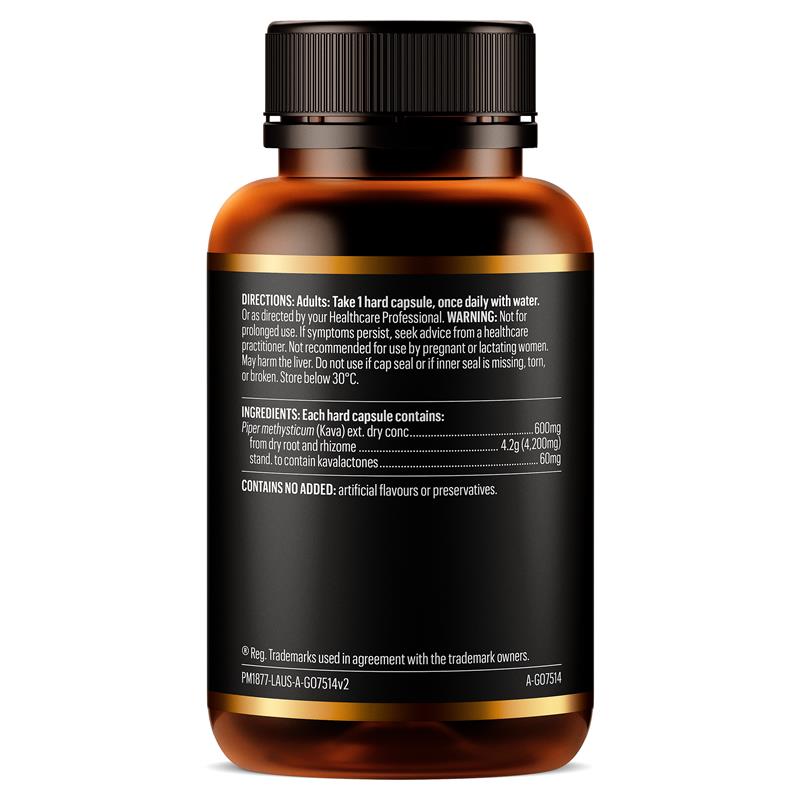 Load image into Gallery viewer, GO Healthy Kava 4200 60 Hard Capsules
