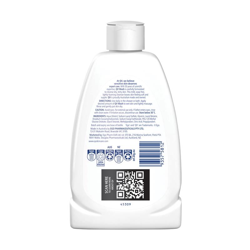 Load image into Gallery viewer, QV Wash 250Ml
