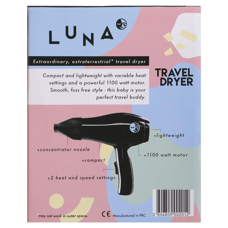 Load image into Gallery viewer, Luna 900W Mini Hair Dryer
