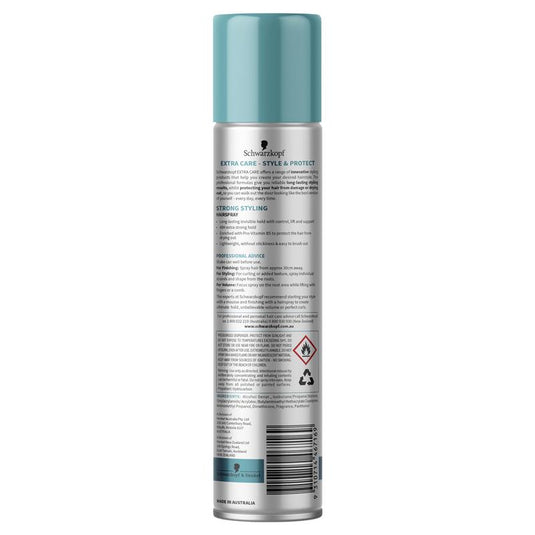 Schwarzkopf Extra Care Strong Styling Hairspray Maximum Hold 100g