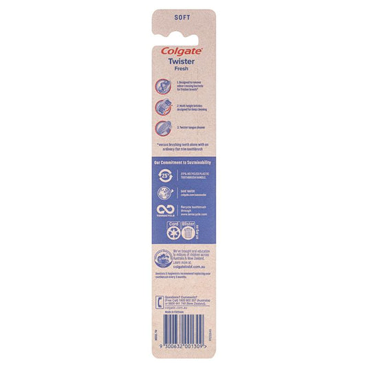 Colgate Toothbrush Twister Fresh Soft
