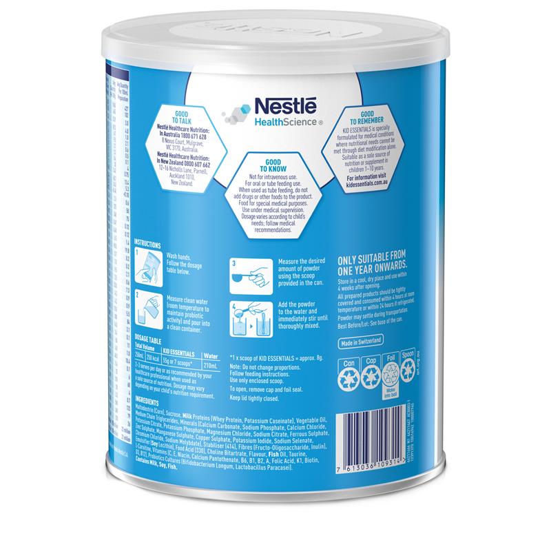 Load image into Gallery viewer, Kid Essentials Nutritionally Complete 800g

