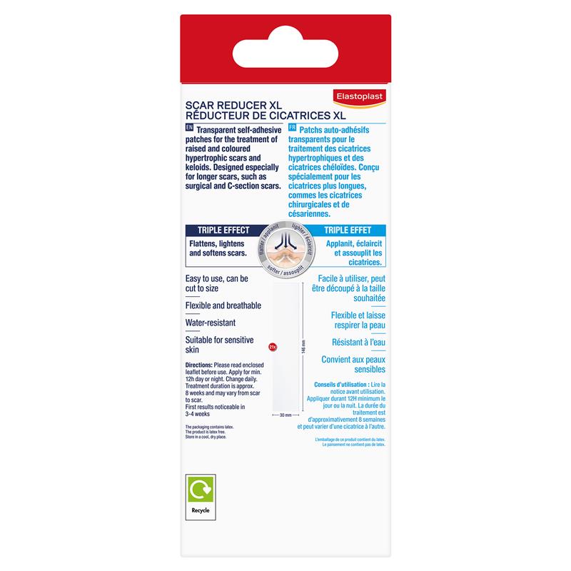 Load image into Gallery viewer, Elastoplast Scar Reducer XL 21 Patches
