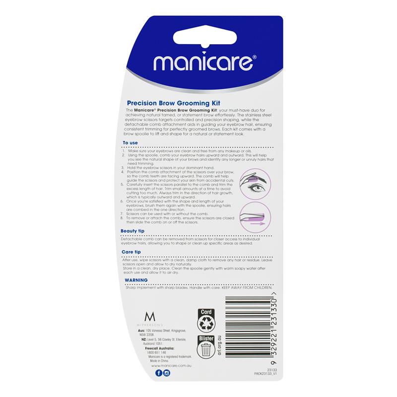 Load image into Gallery viewer, Manicare Precision Brow Grooming Kit
