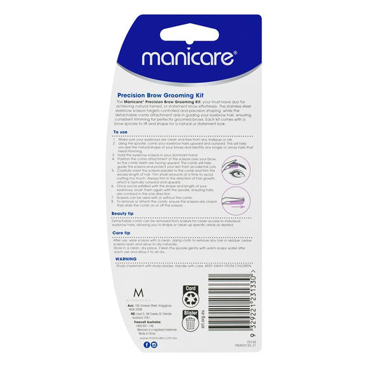 Manicare Precision Brow Grooming Kit