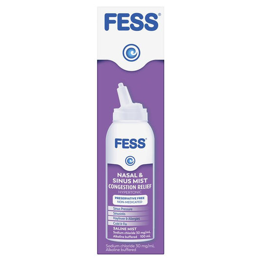 Fess Nasal & Sinus Saline Mist 100ml