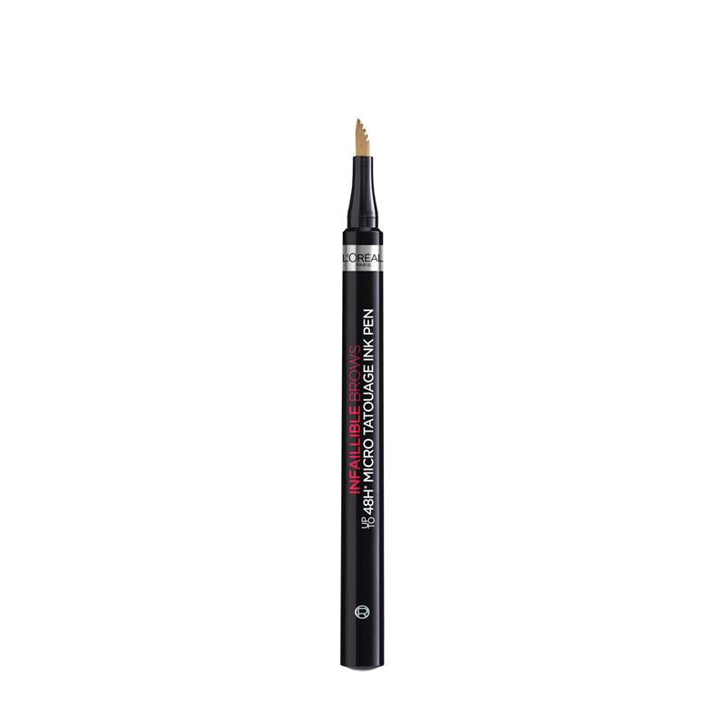 Load image into Gallery viewer, L'Oreal Paris Infallible Brows 48H Micro Tatouage Ink Pen 101 Blonde

