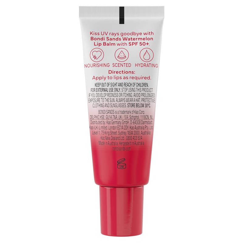 Load image into Gallery viewer, Bondi Sands Lip SPF50 Watermelon 10g
