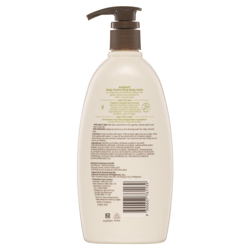 Load image into Gallery viewer, Aveeno Daily Moisturising Light Fragrance Body Wash 532ml

