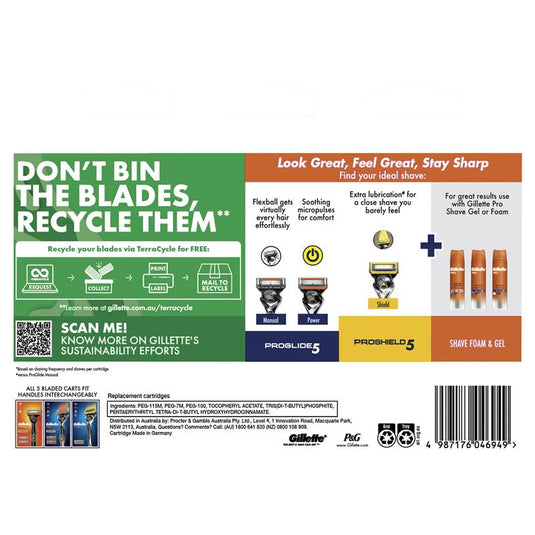 Gillette Fusion Power Razor Blades 10 Pack