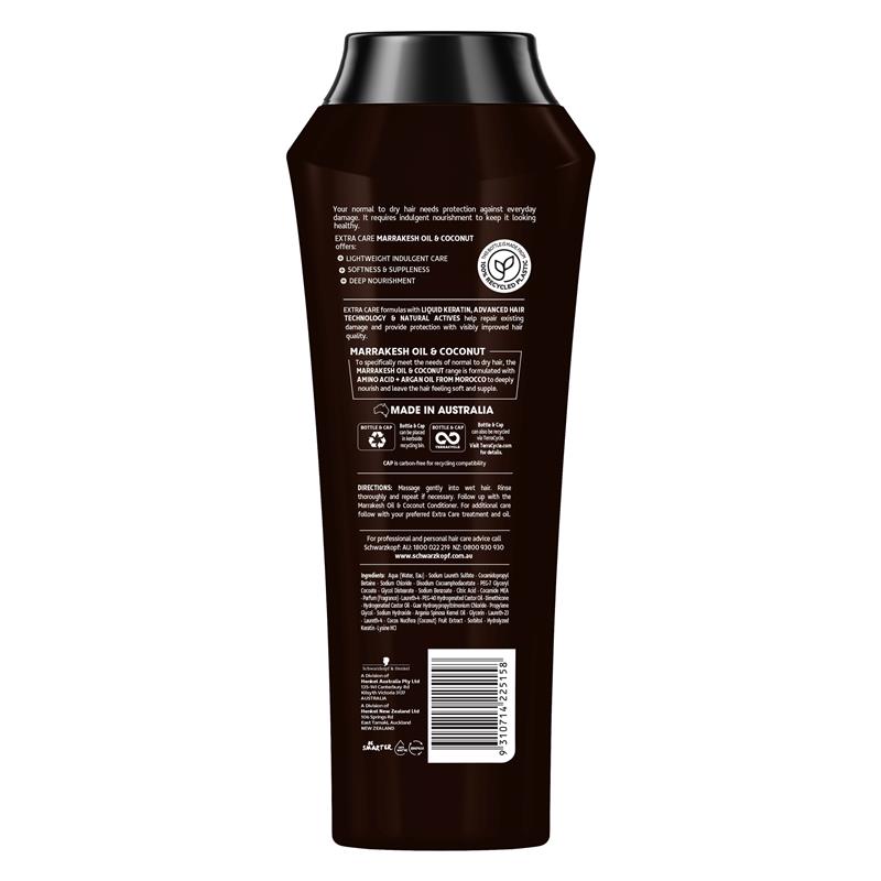Load image into Gallery viewer, Schwarzkopf Extra Care Marrakesh Oil &amp; Coconut Replenishing Shampoo 400ml
