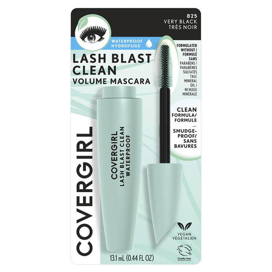 Covergirl Lashblast Clean Vegan Mascara 825 Very Black Waterproof