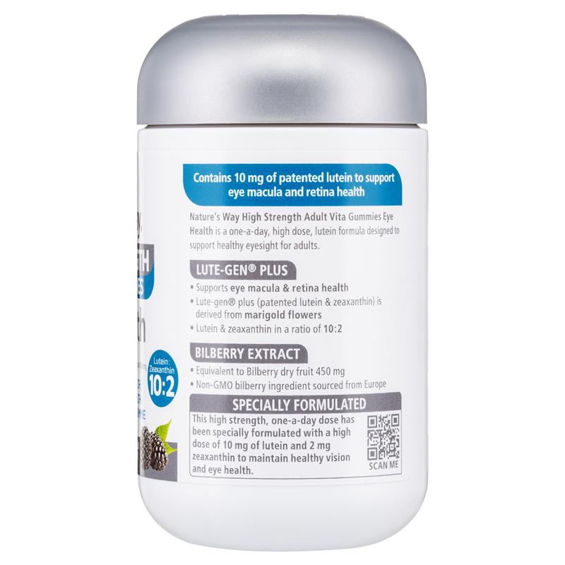 Load image into Gallery viewer, Nature's Way Adult Vita Gummies High Strength Eye Health 60 Gummies
