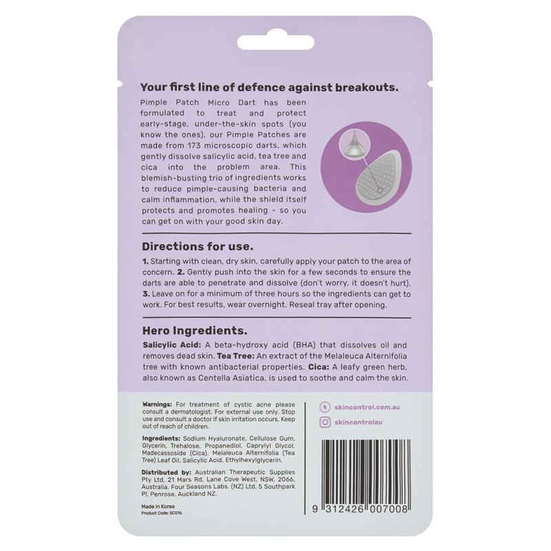 Load image into Gallery viewer, Skin Control Micro Dart Pimple Patches 9 Pack
