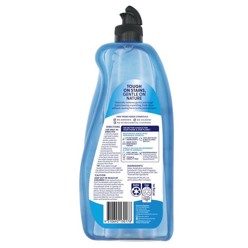 Load image into Gallery viewer, Earth Choice Toilet Cleaner Aqua Fresh 750ml
