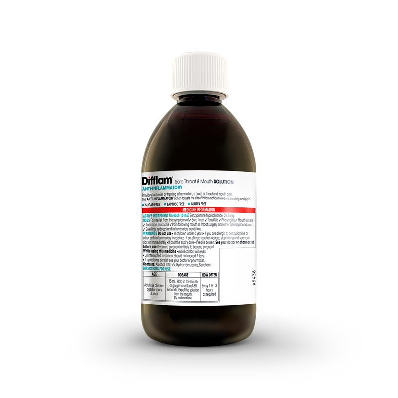 Load image into Gallery viewer, Difflam Sore Throat Anti-inflammatory Gargle 500ml
