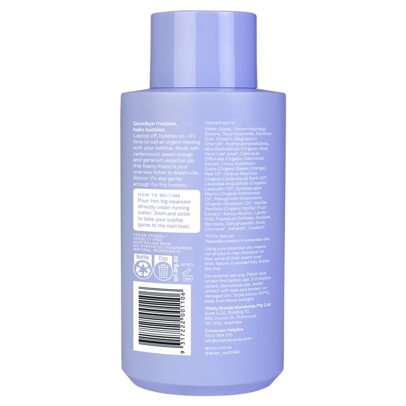 Load image into Gallery viewer, Epzen Dream Bubble Natural Aromatic Bathing Bubbles 500ml
