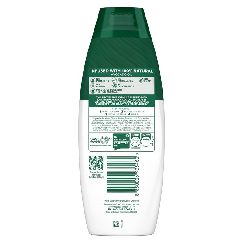 Load image into Gallery viewer, Palmolive Naturals Vibrant Colour Treated Hair Conditioner Pomegranate &amp; Avocado 350mL
