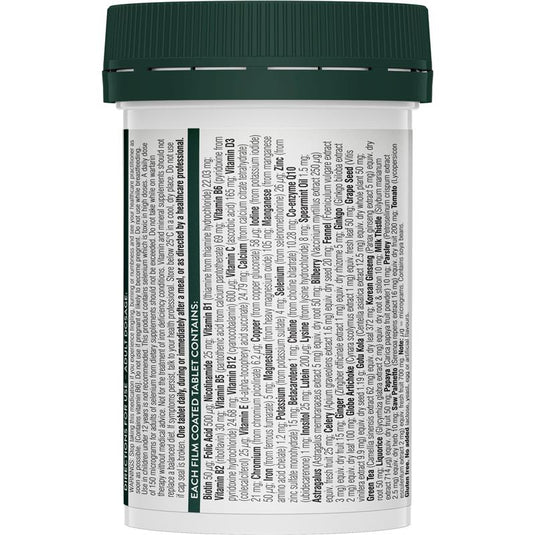 Swisse Vegan Mens Ultivite 60 Tablets