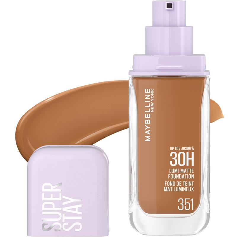 Load image into Gallery viewer, Maybelline Superstay Lumi Matte Longwear 30H Foundation 351
