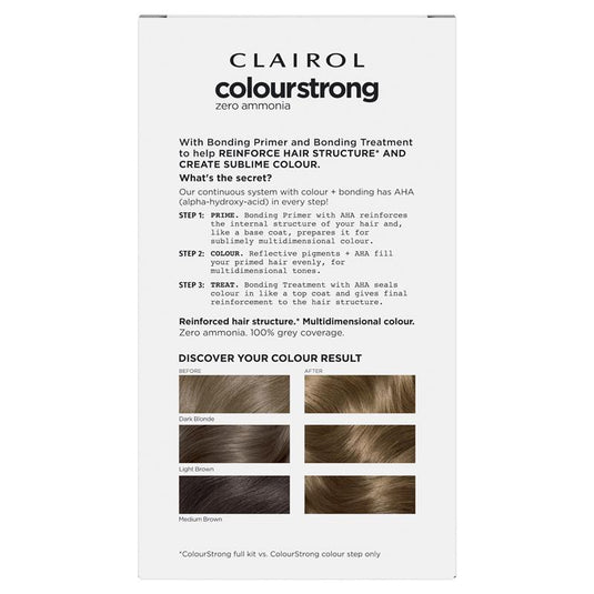 Clairol Colour Strong Kit 7.0 Dark Blonde