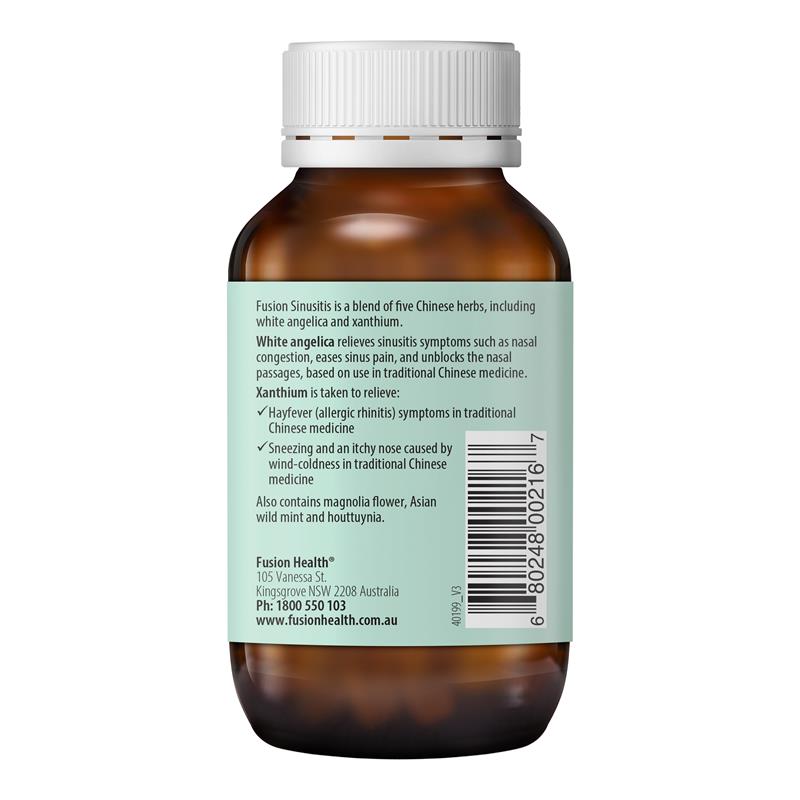 Load image into Gallery viewer, Fusion Sinusitis 60 Vegetarian Capsules
