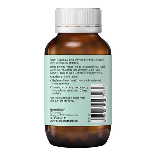 Fusion Sinusitis 60 Vegetarian Capsules