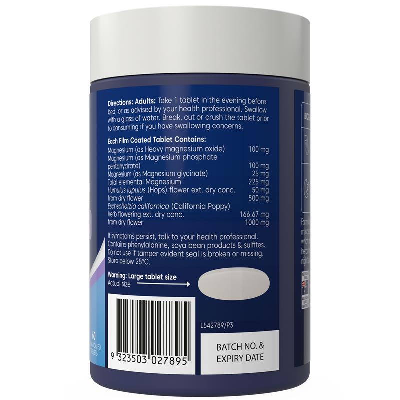 Load image into Gallery viewer, Bioglan Active Magnesium PM 60 Tablets
