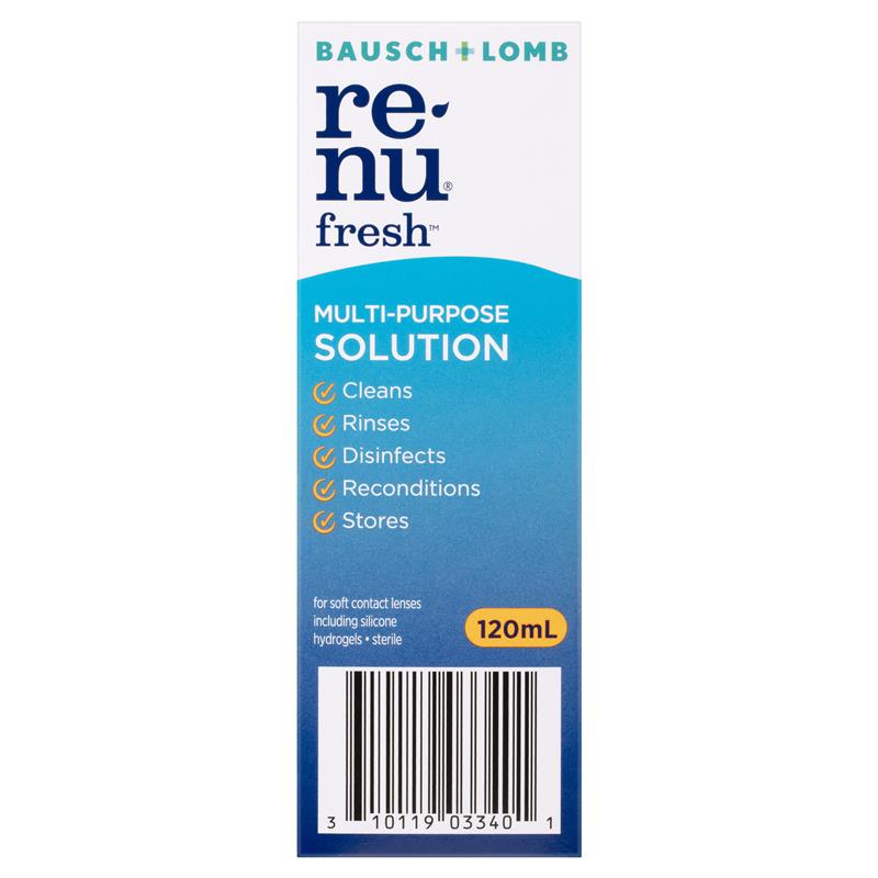 Load image into Gallery viewer, Bausch &amp; Lomb Renu Fresh Multi Purpose Solution 120ml
