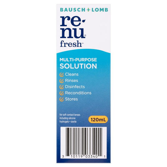 Bausch & Lomb Renu Fresh Multi Purpose Solution 120ml