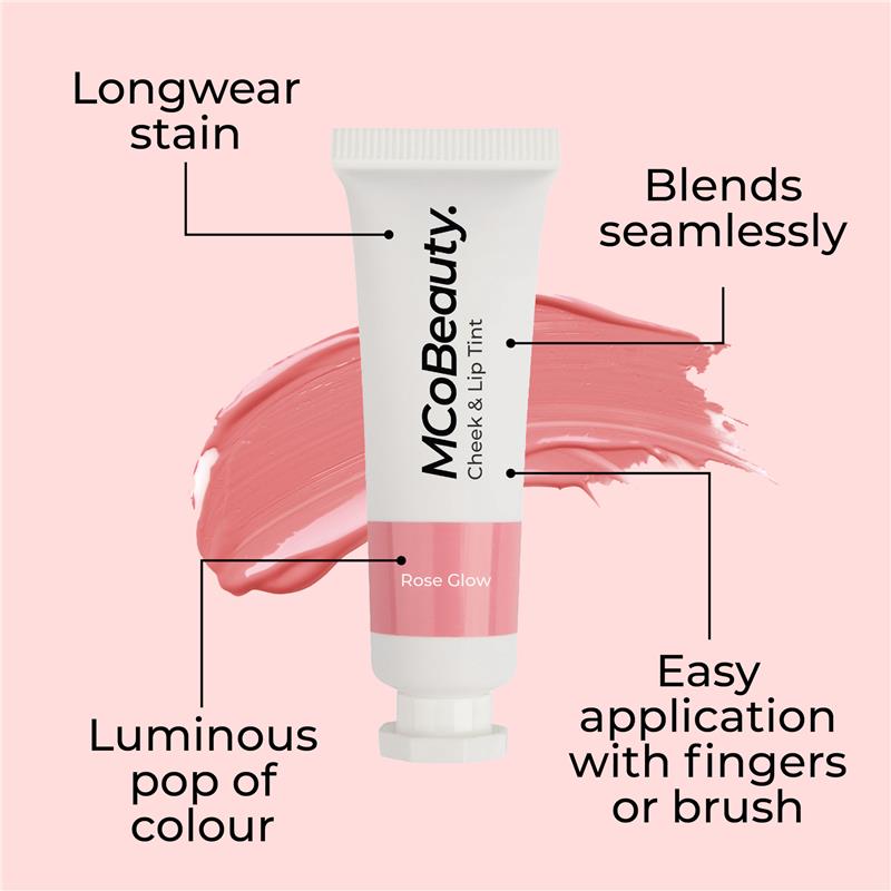 Load image into Gallery viewer, MCoBeauty Cheek &amp; Lip Tint Rose Glow NEW
