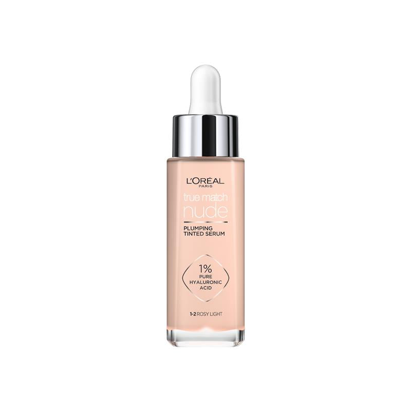 Load image into Gallery viewer, L'Oreal Paris True Match Nude Plumping Tinted Serum 1-2 Rosy Light
