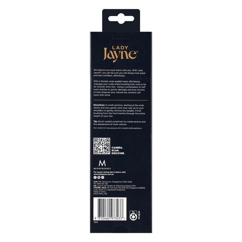 Load image into Gallery viewer, Lady Jayne Detangling Paddle Brush

