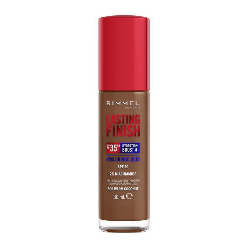 Load image into Gallery viewer, Rimmel Lasting Finish 35HR Foundation 600 Warm Coconut
