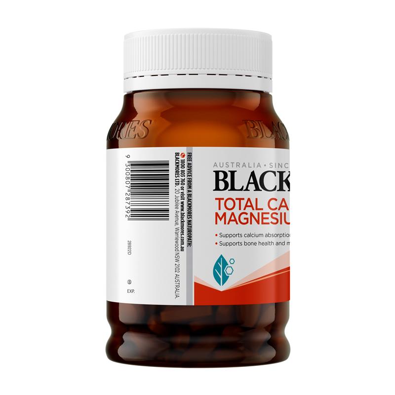 Load image into Gallery viewer, Blackmores Total Calcium and Magnesium + D3 200 Tablets
