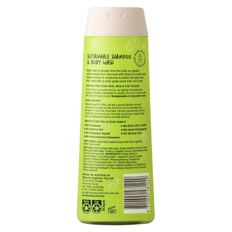 Load image into Gallery viewer, Organic Care Kids 3in1 Shampoo Conditioner Body Wash Fruit Blast 400ml
