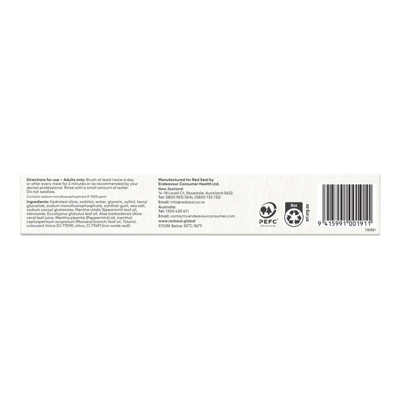 Load image into Gallery viewer, Red Seal Toothpaste Whitening Fluoride 100g
